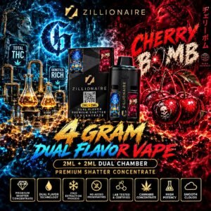 Dual Chamber HTFSE Vape — Snoop Dogg OG x Cherry Bomb